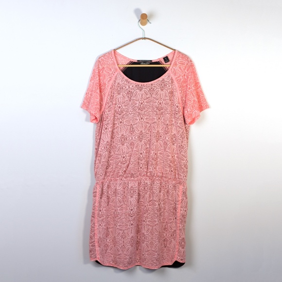 Dress from Maison Scotch, Peach pink color - Size US 8 - Picture 2 of 10